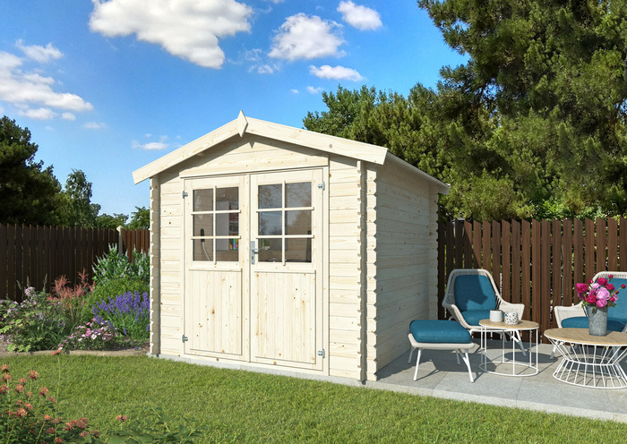 Palmako redskabsrum Petra 1 250 x 250 cm 